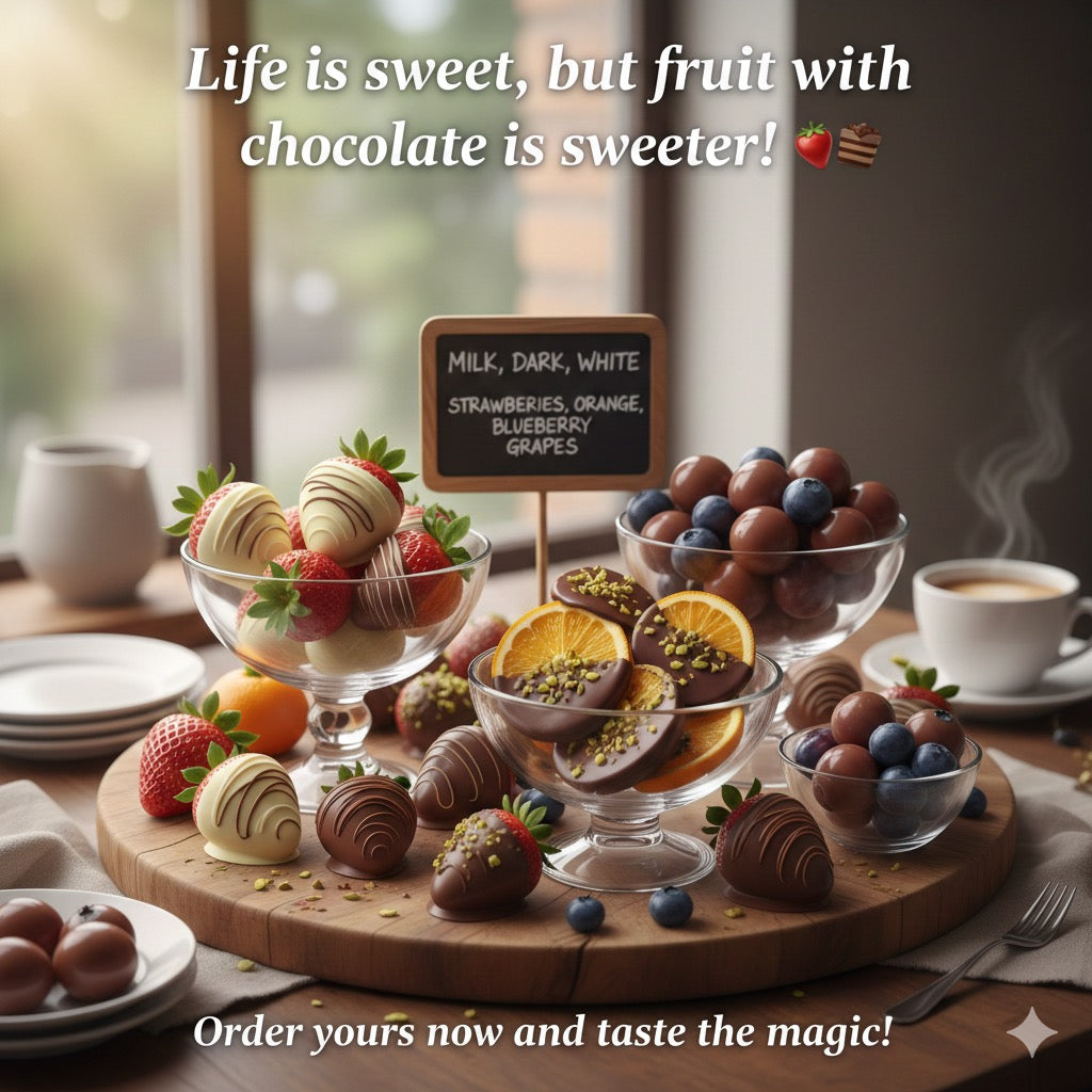 Gourmet Chocolate Fruit Mix