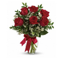 Thoughts of you Bouquet with Red Roses